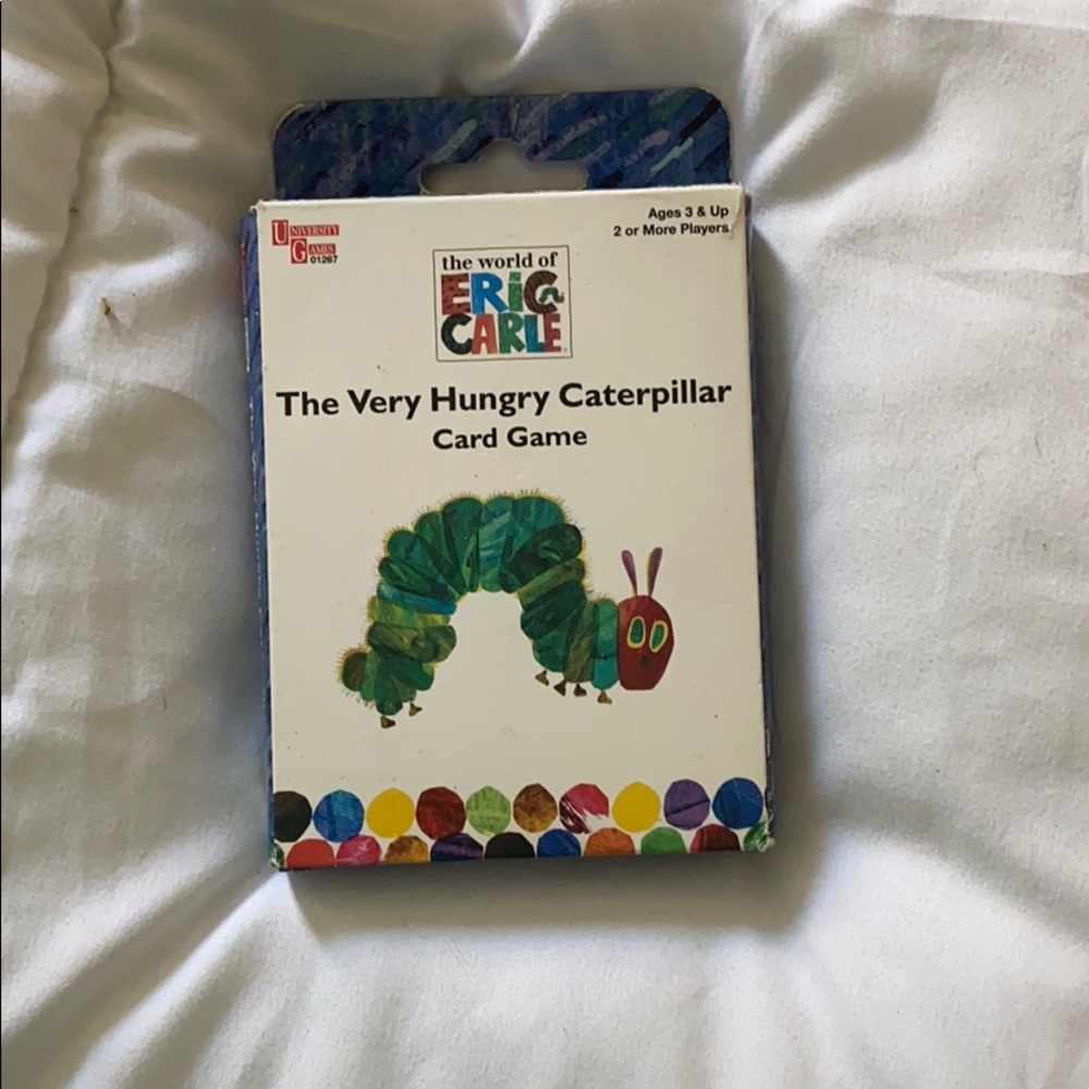 Very hungry caterpillar card game